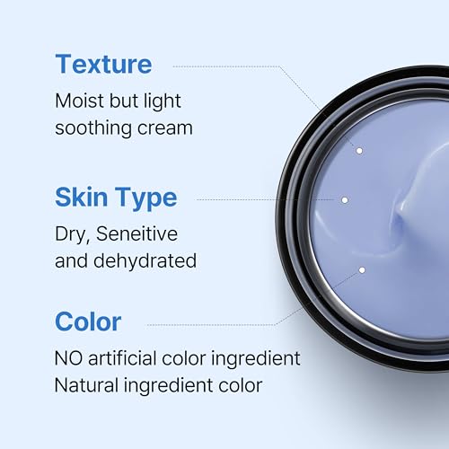 SURMEDIC Azulene Face Cream 50ml - Soothing Moisturizer for Sensitive Skin, Calms Irritation