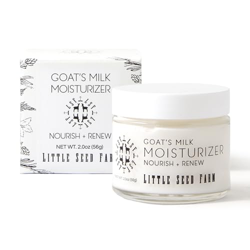 Little Seed Farm Goat's Milk Face Moisturizer 2 oz - Organic, Hydrating Face Cream