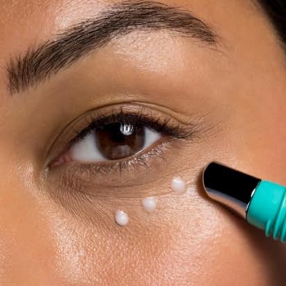 Dark Circle Eye Treatment Cream with Caffeine & Hyaluronic Acid – Brighten & Smooth Under-Eyes, 0.5 Oz