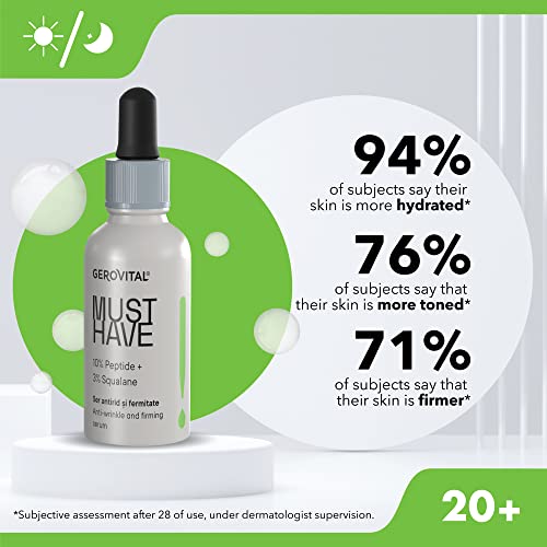 Gerovital Anti-Wrinkle & Firming Face Serum with Collagen, Elastin & Aloe Vera 30 ml