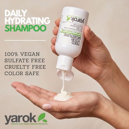 Moisturizing Shampoo - Feed Your Moisture 2oz - Hydrate & Detoxify - All Hair Types, Vegan & Organic