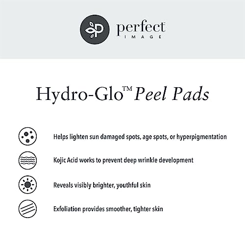 Hydro-Glo Peel Pads 40% Strength with Kojic, Mandelic, Glutathione & Natural Extracts