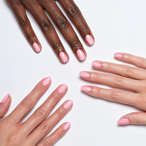 Sally Hansen Miracle Gel Supercharged Pinks Nail Polish | Salon Quality Gel-Like Formula, Two-Step System, No UV Light Needed, Long Lasting | 344 Blush Crush | Soft Pink Cr?me Nail Color