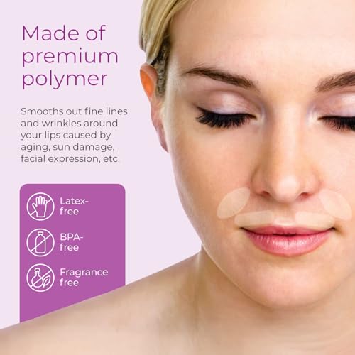 Lip-Sticks Wrinkle Patches for Smile Lines - 120 Overnight Anti-Aging Lip Masks