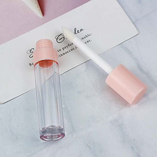 30pcs 8ml Lip Gloss Tubes with Wand & Stoppers - Refillable Cosmetic Containers