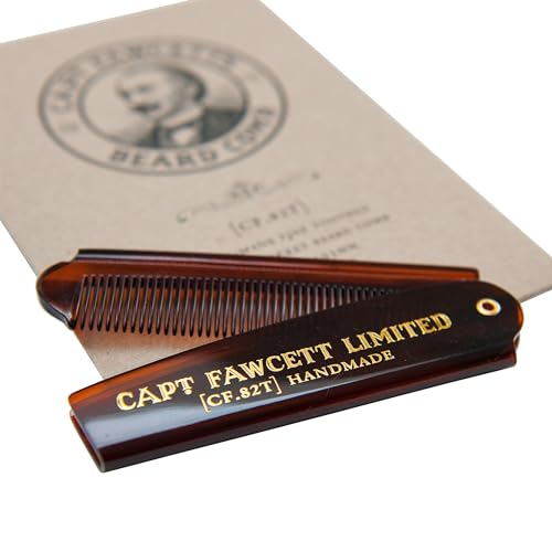 Captain Fawcett Beard Comb (82T) 300g – Branded Grooming Accessory