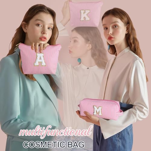 F-color 5 Pack TSA Approved Toiletry Bag and 3 Pack Clear Makeup Bag