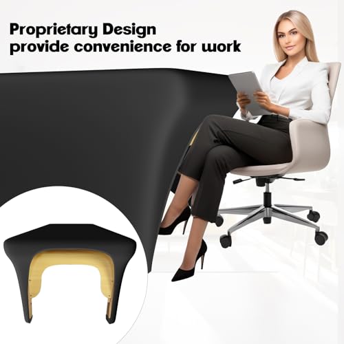 Black Lash Bed Cover Massage Table Cover Protector with Cut-Out for Leg Room£¬ Stretch Rectangular Table Cover for 6FT Eyelash/Spa/Message Bed £¨72"X30"X30" (Black 2 Pcs)