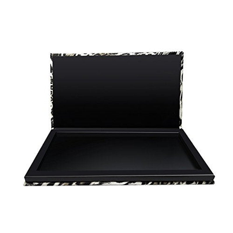 Allwon Magnetic Makeup Palette Leopard Empty Makeup Palette for Eyeshadow Lipstick Blush Powder