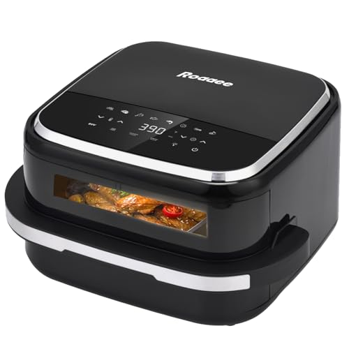 11-In-1 Air Fryer Oven with Pizza & Grill Capacity - 4.5QT, Digital Display