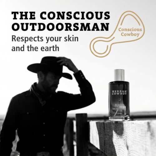 Men's Cologne Dusk by Herban Cowboy, Fresh Rugged Fragrance 1.7 Fl Oz