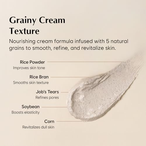 MIDHA Rice & Mixed Grains Glow Off Mask - Exfoliating Nourishing Skin Care, 3.5oz