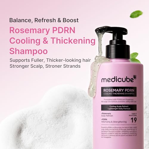 Medicube Rosemary PDRN Volumizing Shampoo for Fine Hair - 13.52 fl oz