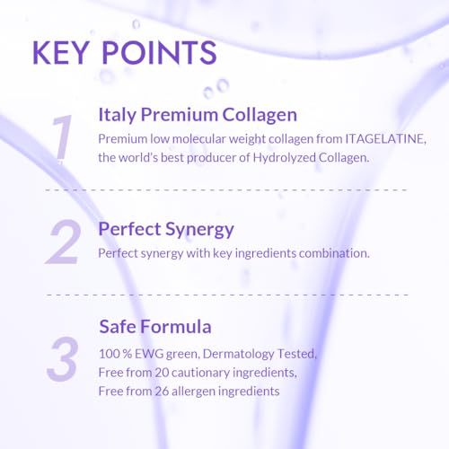 Marine Collagen Serum - Hydrating Ampoule for Youthful Skin 1.01 Fl Oz - Pack of 1