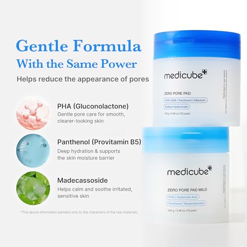 Gentle Pore Cleansing & Exfoliation Duo for Delicate Skin