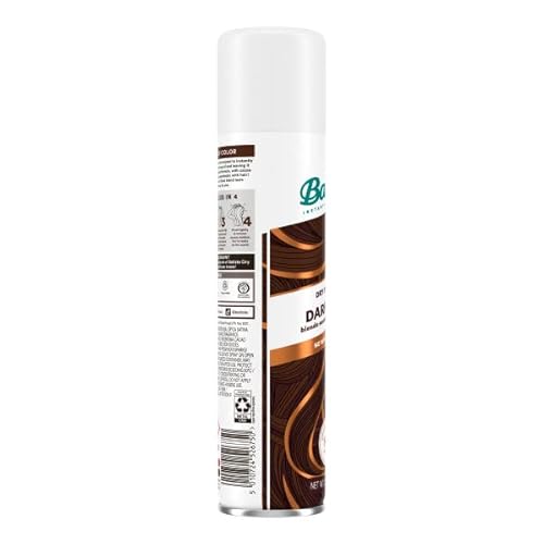 Batiste Dry Shampoo, Divine Dark, 3.81 oz. (6 Pack)
