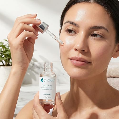 Hydrating Niacinamide Face Serum with Hyaluronic Acid & Vitamin B5 – Improves Skin Texture & Pores – 1 Fl Oz