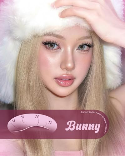 OKAYLOVE Bunny Lash Clusters Kit - 8-18mm Wispy Eyelash Extensions for Natural, Anime & Cosplay Looks