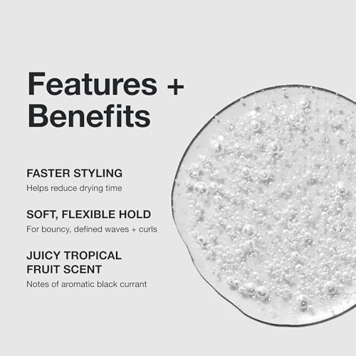 Paul Mitchell Round Trip Defining Serum, Flexible Hold, Touchable Finish, For Curly + Wavy Hair, 5.1 fl. oz