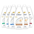Dove Body Wash Variety 6-Pack ? Hydrate, Gentle Pamper, Fresh Care, and Silky Velvet, 15.2 Oz Ea