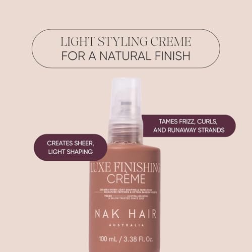 Leave-In Hair Finishing Cream Anti-Frizz Shine 3.4 fl oz - Natural, Vegan