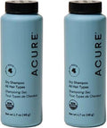 Travel Size Dry Shampoo Set - Vegan, Non-Aerosol, Rosemary & Peppermint - 1.7 oz 2 Pack