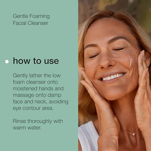 Natio Australia Aromatherapy Gentle Foaming Facial Cleanser with Aloe Vera, 3.5oz