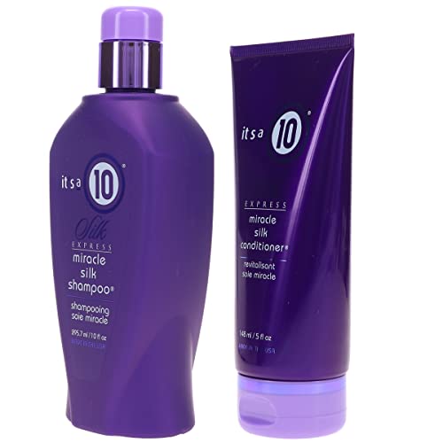 It's a 10 Silk Express Miracle Silk Shampoo & Conditioner Set – Smoothing Hair Care Duo