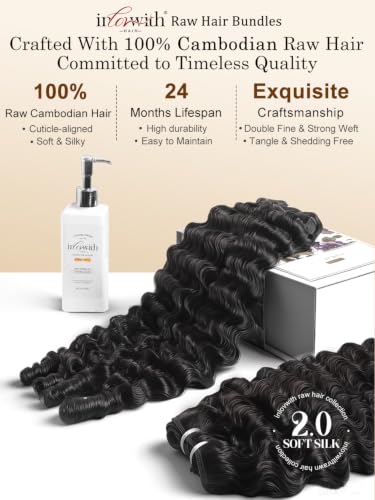 Natural Color 22 Inch Burmese Curly Human Hair Bundles - 100% Cambodian Raw Hair