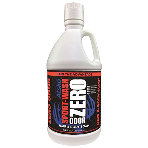 Atsko Zero Sport-Wash Hair & Body Soap 64oz Unscented Rinse-Free Body Wash