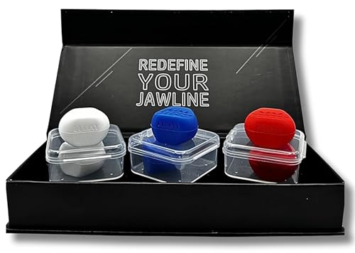 EdJay Jaw Exerciser - Facial Muscle Toner & Jawline Shaper for Men & Women