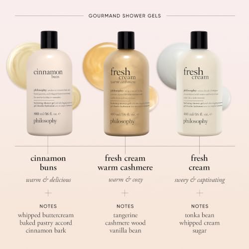 Philosophy Fresh Cream Warm Cashmere Body Wash with Vanilla & Tangerine