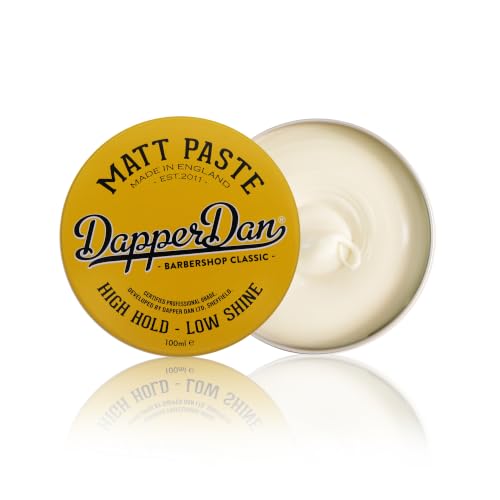High Hold Matte Hair Paste for Men - 3.38 oz Barber-Grade Styling Paste