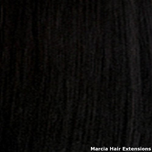 Human Hair Bump Wig Easy 27 Jet Black - Full Cap Straight Wig