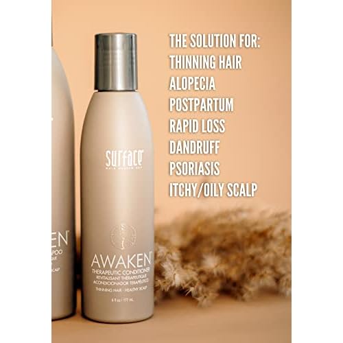 Surface Hair - Awaken Therapeutic Conditioner ? Natural Ingredients for Thinning Hair and a Healthy Scalp