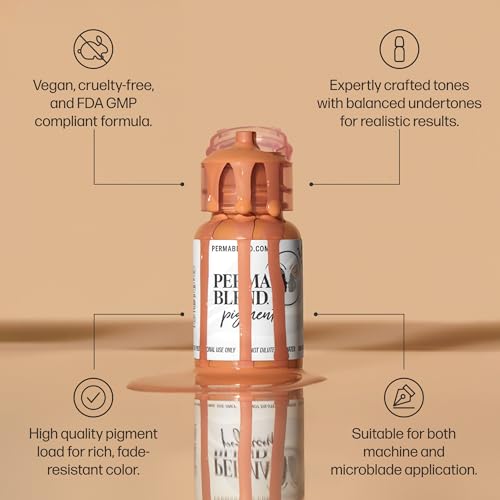 Perma Blend Brunette Tattoo Ink 0.5 oz for Microblading & Permanent Makeup