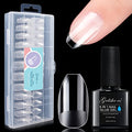 Dazzle Dry Nail Lacquer (Step 3) - Embark - A soft mint green with blue shimmer. Semi-sheer shimmer. (0.5 fl oz)