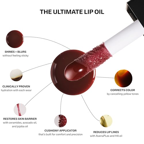 POUND CAKE Cake Theory Lip Tone Equalizing Oil Duo | Hydrating and High-Shine Blurring Lip Oils in Browning (Purple Brown Tint) & Melted Butter (Yellow Tint) | Clean, Vegan, and Moisturizing Formula ?