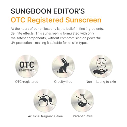 SUNGBOON EDITOR SPF 40 Invisible Blurring Sunscreen 1.69 fl oz — Pore & Skin Tone Perfecting Primer