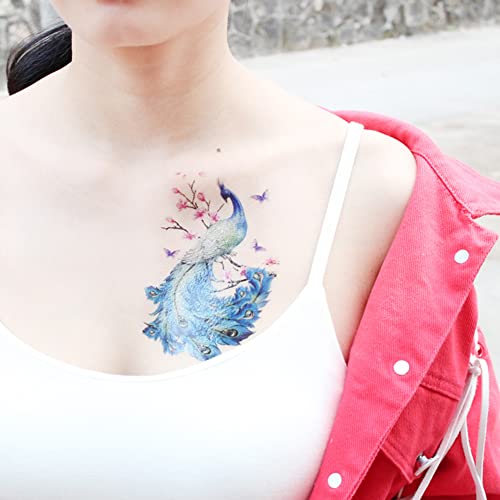 Neva Nude Hangovers Happen Bold Swirls Temporary Tattoo | Face Tattoo Decoration for Festivals, Raves, and More
