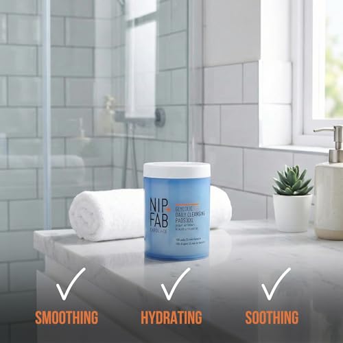 Nip+Fab Glycolic Fix Daily Exfoliating Pads XXL - 100 Count