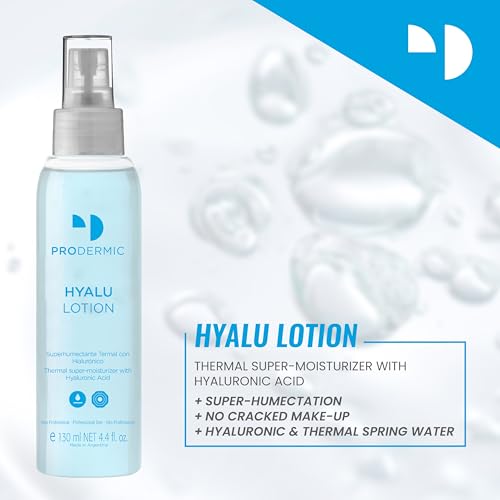 Hyalu Lotion - Hydrating Serum-Tonic with Hyaluronic Acid, Thermal Water & Skin Barrier Repair ? Moisturizing Lotion for Dry Skin, Anti-Aging, Skin Firming (130 ml / 4.4 Fl Oz)