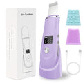 Face Scrubber Skin Spatula Blackhead Remover for Pore Cleansing - Purple