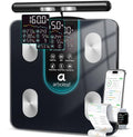 Arboleaf Smart Body Scale with Handle - Dark Blue 8-Electrode Full-Body Analysis