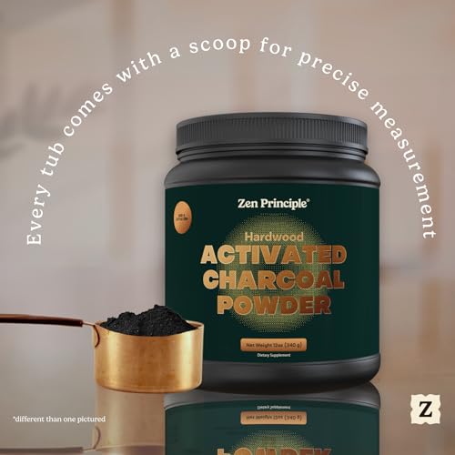 Activated Charcoal Powder for Skin Detox Digestive Support 12oz