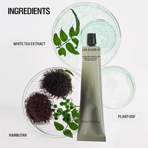 Grown Alchemist Regenerating Moisturizer. Phyto-Peptide, White Tea Extract, 60 mL