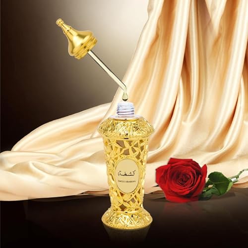 Swiss Arabian Kashkha CPO Luxury Perfume Oil - Long Lasting Signature Scent 0.6 Oz