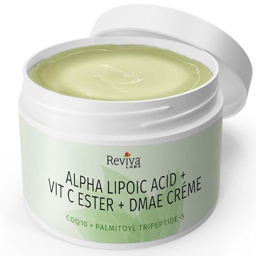 DMAE Firming Face Cream with Vitamin C & Alpha Lipoic Acid - 2 Ounce Pack