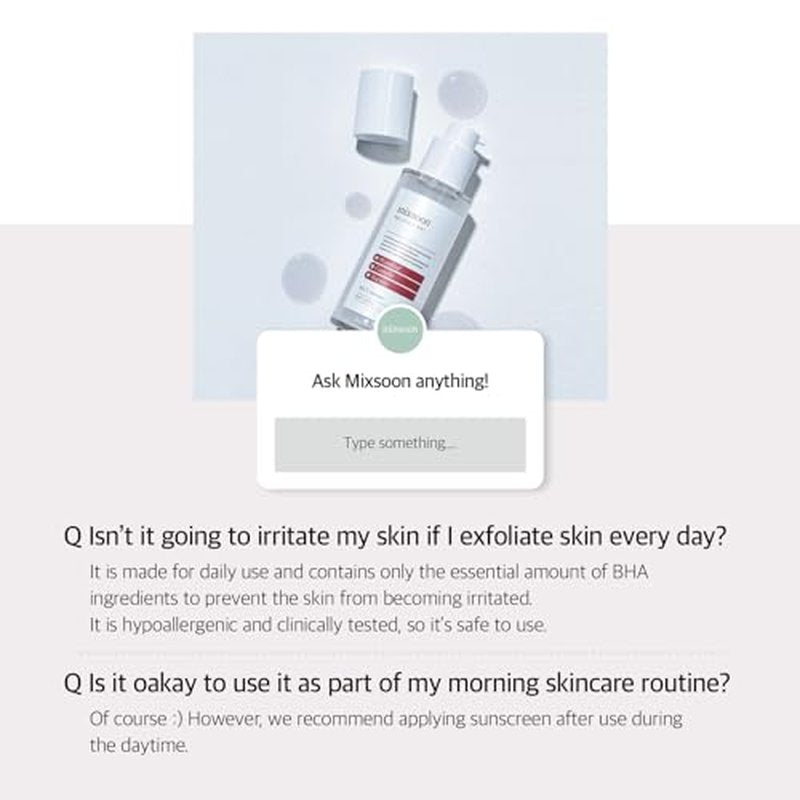 mixsoon H.C.T. Essence 1.69 fl oz (50ml) | Face Moisturizer, Sooth irritated skin | Heartleaf, Centella Asiatica, Teatree