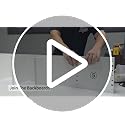 7-Tier Wall Shelf with RGB Lights - White, Remote Controlled, Space-Saving Display